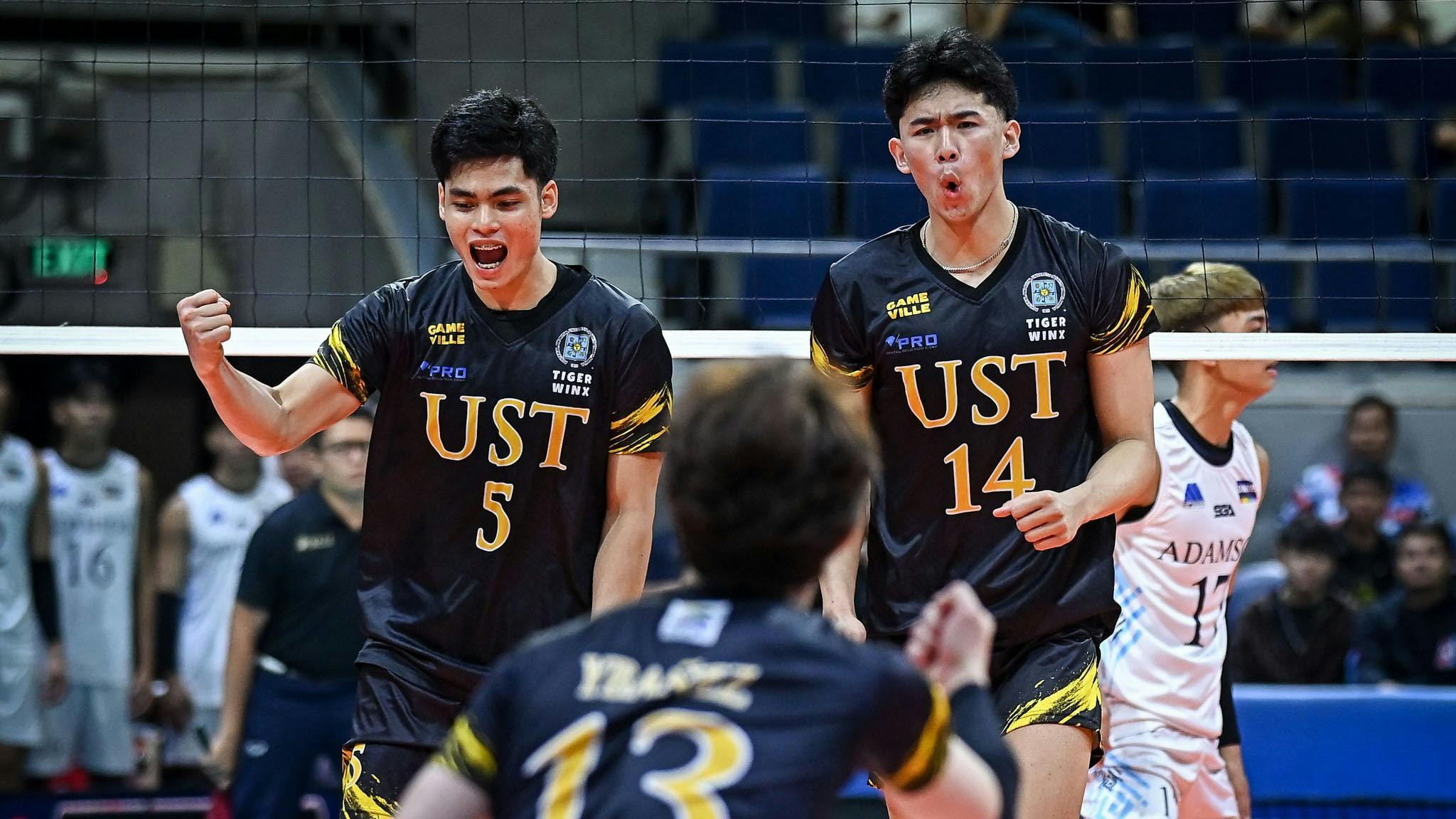 UAAP: Surging UST makes quick work of Adamson, gains share of second spot with NU